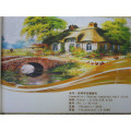 平纹油画布，纤维无缝壁布，3米油画布