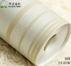 湖北无纺布墙纸厂家供应3D立体欧式简约无纺壁纸卧室客厅沙发背景墙满铺装饰膜