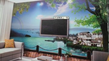 供应个性化大型无缝3d壁画厂家直销