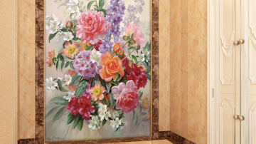 简欧花卉