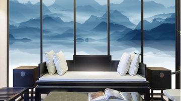 3D沙发电视机床头背景