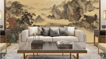 3D沙发电视机床头背景
