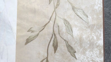 织女星墙布刺绣小花