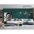 伊丽罗莎墙布-竹韵效果图 伊丽罗莎墙布-竹韵效果图