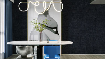 雅绣之家墙布窗帘软装-色空间系列