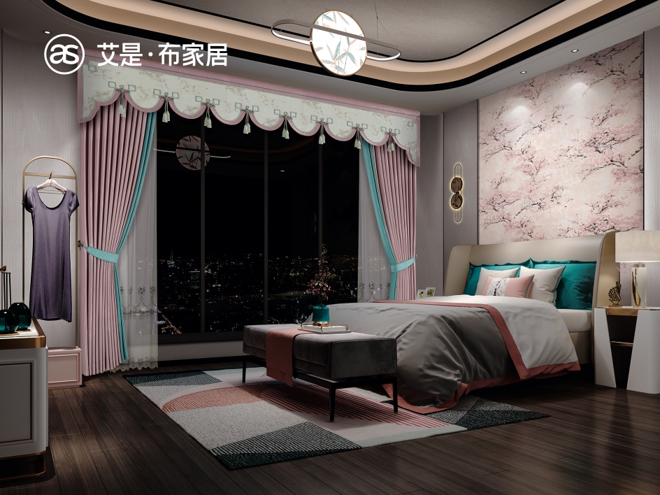 艾是·布家居--窗帘产品效果图