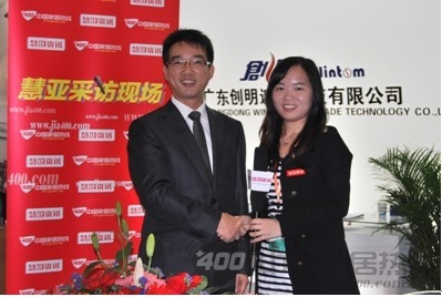 创明科技窗饰总裁赵越:走在世界同行前五十位 创明科技窗饰总裁赵越:走在世界同行前五十位