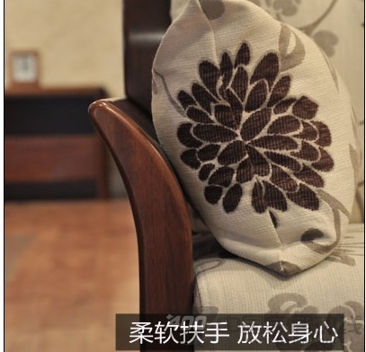 华鹤实木布艺沙发赏析 居家生活的必备良品
