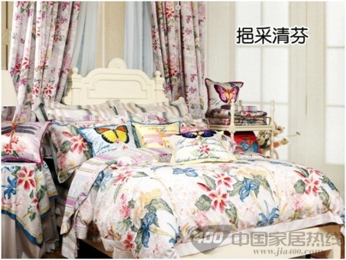 富安娜家纺2012春夏新品 不能擦肩而过的梦幻床品