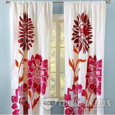 今秋窗帘布艺流行自然风 在家享受自然意境