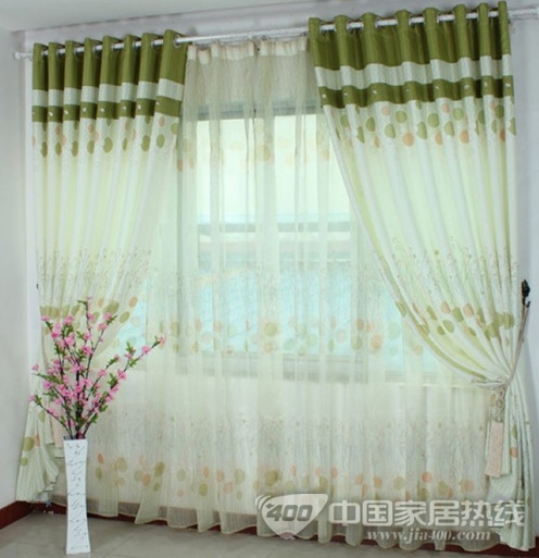 现代简约窗帘布艺 带来夏日小清新