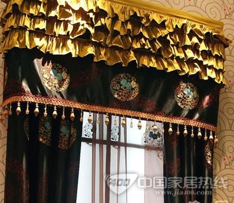 民族色彩窗帘布艺 演绎最炫名族风