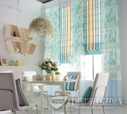 窗帘色彩搭配 让夏天在清凉中更有情调 窗帘色彩搭配 让夏天在清凉中更有情调