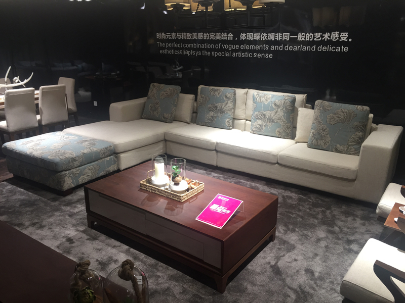 2016广东家具展最新布艺沙发款式图片