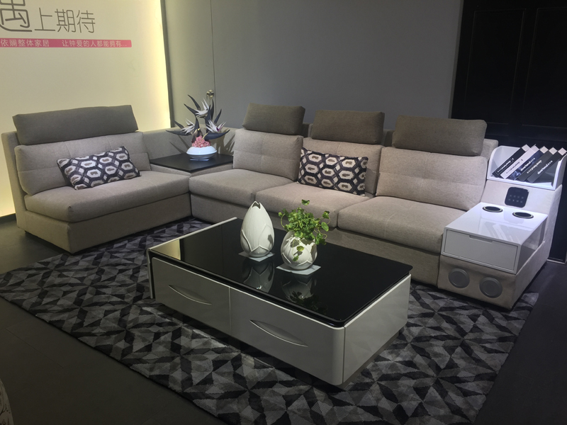 2016广东家具展最新布艺沙发款式图片