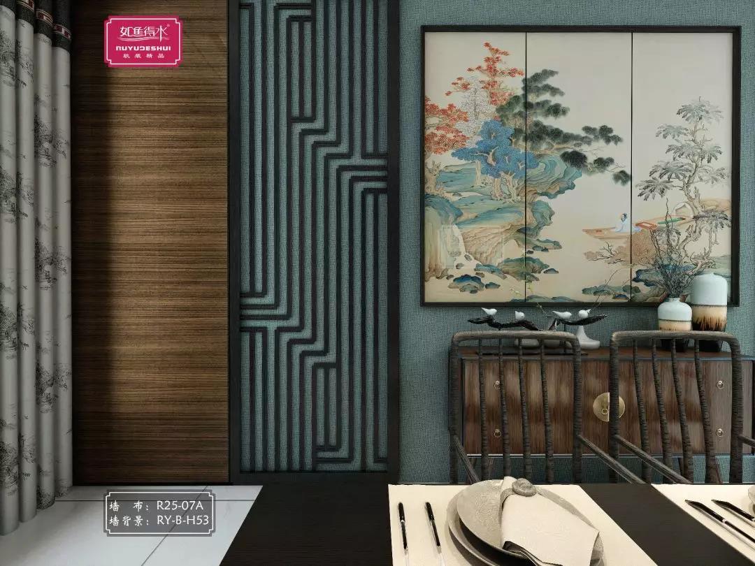 新品上市——墙布墙背景强强联合 打造巅峰造极的经典韵味 新品上市——墙布墙背景强强联合 打造巅峰造极的经典韵味