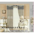 100%涤纶欧式风格有光遮光 提花布 适合做工程和家装