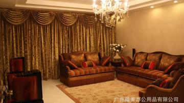 厂家直销  酒店窗帘 工程系列布艺窗帘