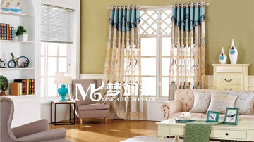 梦斓莎窗帘-简约欧式-M2523916-30A