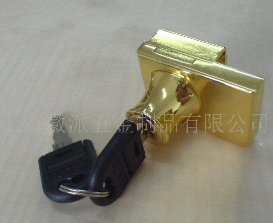 双门玻璃锁
