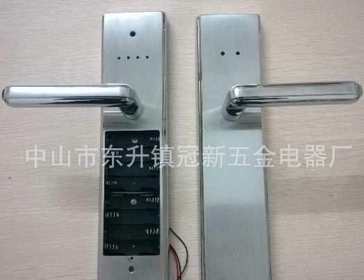 不锈钢遥控防盗门锁