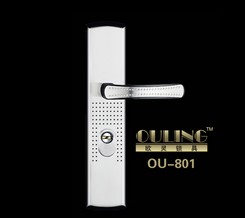 经典铁+铝防盗门锁具拉手801