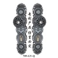 高级欧式镂空执手锁