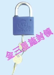 十字塑钢锁