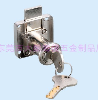 蛇形高档抽屉锁