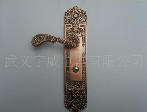 铝合金艺术门门锁
