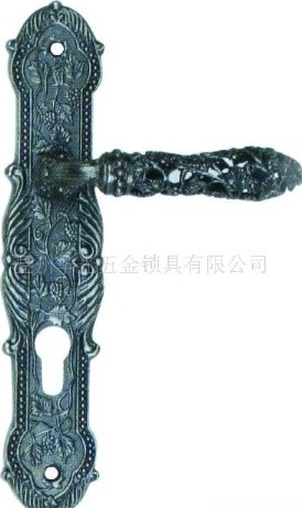 铜执手锁