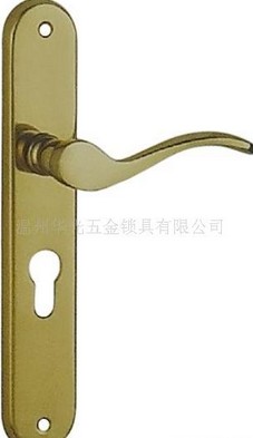 铜执手锁