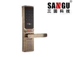 指纹密码锁厂家直销 指纹锁批发 三固科技 指纹锁品牌 指纹锁厂家 指纹锁价格 智能指纹锁 指纹锁