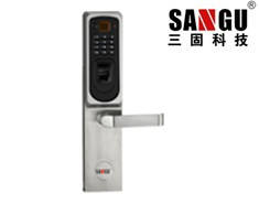 指纹锁品牌 指纹锁厂家 指纹锁价格 智能指纹锁 指纹锁批发 指纹密码锁厂家直销 三固科技 指纹锁