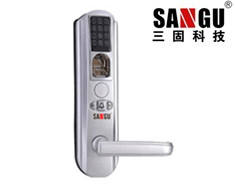 指纹锁品牌 指纹锁厂家 指纹锁价格 智能指纹锁 指纹锁批发 指纹密码锁厂家直销 指纹锁 三固科技