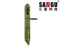 指纹密码锁厂家直销 指纹锁批发 指纹锁品牌 指纹锁厂家 指纹锁价格 智能指纹锁 三固科技 指纹锁