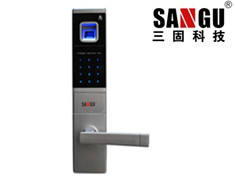 指纹锁品牌 指纹锁厂家 指纹锁价格 智能指纹锁 三固科技 指纹锁批发 指纹密码锁厂家直销 指纹锁
