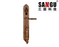 指纹锁价格 指纹锁厂家 指纹锁品牌 智能指纹锁 指纹锁批发 指纹密码锁厂家直销 三固科技 指纹锁