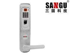 指纹锁厂家 指纹锁价格 指纹锁品牌 三固科技 智能指纹锁 指纹锁批发 指纹密码锁厂家直销 指纹锁