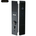全自动超薄指纹密码家用防盗智能锁Facedoor