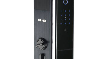 全自动超薄指纹密码家用防盗智能锁Facedoor