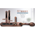 Q7自动滑盖智能锁 Q7智能防盗锁 指纹识别锁