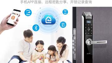 科裕918-82钛合金智能锁