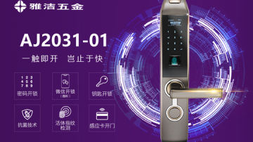雅洁五金智能锁-AJ2031-01