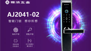 雅洁五金智能锁-AJ2041-02
