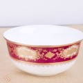 高淳陶瓷产品推荐-鸾凤和鸣(红)系列骨瓷餐具