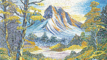 马赛克剪画