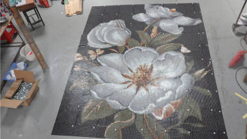 马赛克剪画
