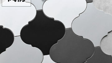 300x300黑白灰灯笼砖耐磨仿古防滑背景墙砖小地砖