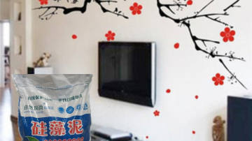 背景墙硅藻泥，儿童房硅藻泥，硅藻泥装修效果图